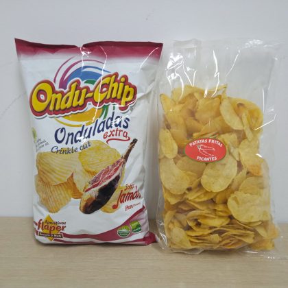 NUEVOS SABORES PICANTE Y ONDULADA JAMON